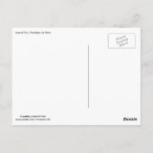 Carte Postale Jeanne d'Arc, Panthéon de Paris Vintage (Dos)