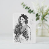 Carte Postale Jeanne Duval, 1865 (Debout devant)