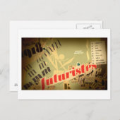 Carte Postale Jeanne: Futuristes (Devant / Derrière)