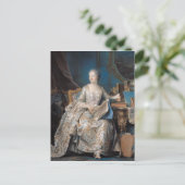 Carte Postale Jeanne Poisson la marquise de Pompadour, 1755 (Debout devant)