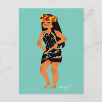 Carte postale Jeanne's Pareu