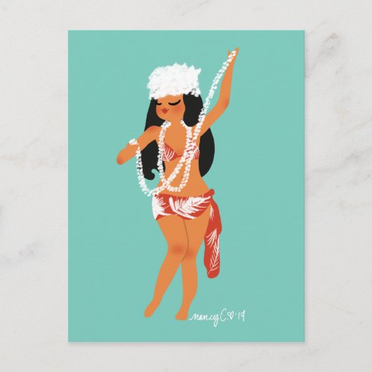 Carte postale Jeanne's Tiare (Devant)