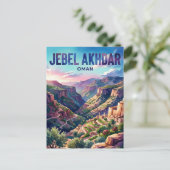 Carte Postale Jebel Akhdar Oman (Debout devant)
