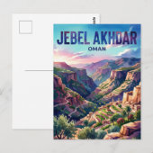 Carte Postale Jebel Akhdar Oman (Devant / Derrière)