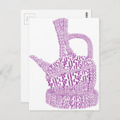 Carte Postale Jebena/ Café éthiopien (Devant / Derrière)