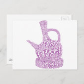 Carte Postale Jebena/ Café éthiopien (Devant / Derrière)