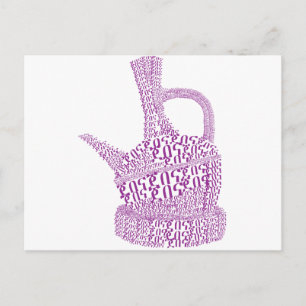 Carte Postale Jebena/ Café éthiopien