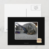 Carte Postale J'écoute (Devant / Derrière)