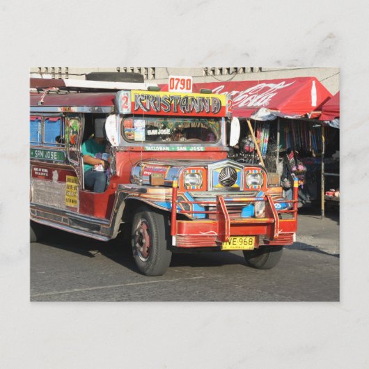 Carte Postale Jeepney (Devant)
