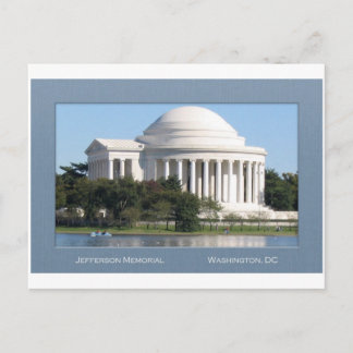 Carte postale Jefferson Memorial