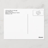 Carte Postale Jefferson Memorial National Cherry Blossom Fest (Dos)