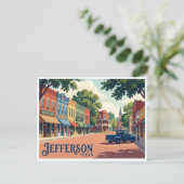 Carte Postale Jefferson Texas (Debout devant)