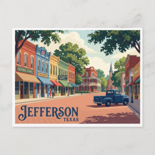 Carte Postale Jefferson Texas