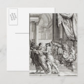 Carte Postale Jehoiada, grand prêtre de la proclamation de (Devant / Derrière)