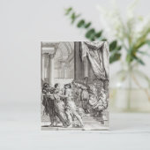 Carte Postale Jehoiada, grand prêtre de la proclamation de (Debout devant)