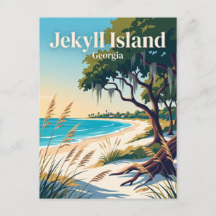 Carte Postale Jekyll Island, Géorgie