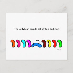 Carte postale Jelly bean