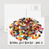 Carte Postale Jelly Bean Day (Devant / Derrière)