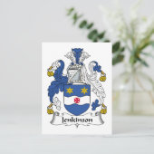 Carte Postale Jenkinson Family Crest (Debout devant)