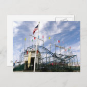 Carte Postale Jenkinson's Boardwalk Rollercoaster (Devant / Derrière)