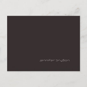 Carte Postale Jennifer Bryson