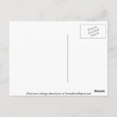 Carte Postale Jenny sur le travail fait dormir sa beauté (Dos)