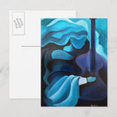 Carte Postale J'entends de la musique dans l'air 2010 (Devant / Derrière)