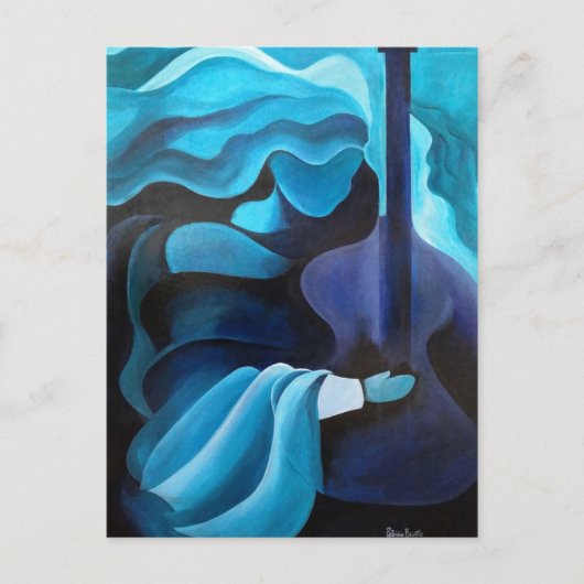 Carte Postale J'entends de la musique dans l'air 2010 (Devant)