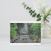 Carte Postale J'entends le train une arrivée (Debout devant)