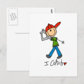 Carte Postale J'Entraîne T-shirts et cadeaux (Devant / Derrière)