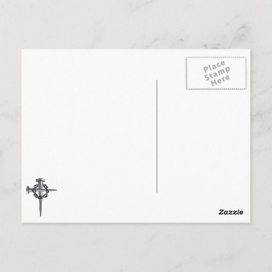 Carte Postale jeremiah 29 (Dos)