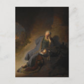 Carte postale Jeremiah Jerusalem Rembrandt (Devant)