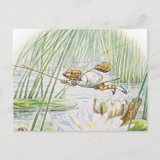 Carte Postale Jeremy Fisher fait un grand bond en avant par Beat (Devant)