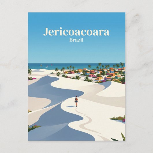 Carte Postale Jericoacoara Brésil (Devant)