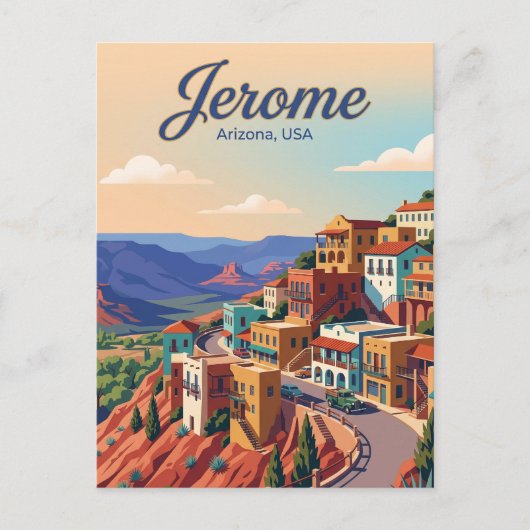 Carte Postale Jérôme Arizona (Devant)
