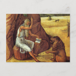 Carte Postale Jérôme dans le Desert by Bellini