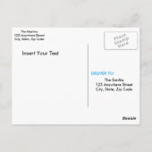 Carte Postale Jerome rustique, Arizona (Dos)