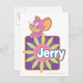 Carte Postale Jerry Neon Mouse (Devant / Derrière)