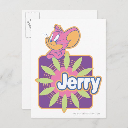 Carte Postale Jerry Neon Mouse (Devant / Derrière)