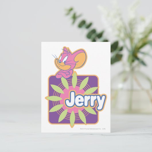 Carte Postale Jerry Neon Mouse (Debout devant)