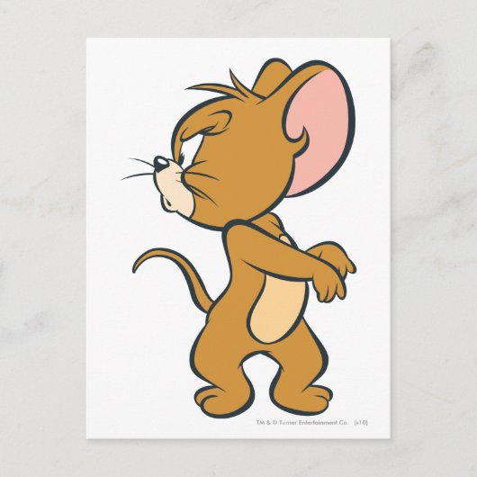 Carte Postale Jerry Regarder En Arrière En Colère (Devant)