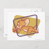 Carte Postale Jerry Running Peur (Devant / Derrière)