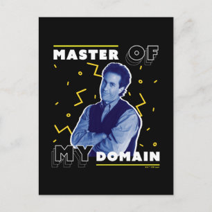 Carte Postale Jerry Seinfeld Master of My Domain