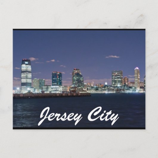 Carte Postale Jersey City (Devant)