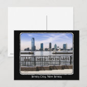 Carte Postale Jersey City Skyline One Nécessité de quitter la fr (Devant / Derrière)