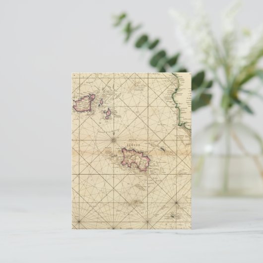 Carte Postale Jersey, Guernesey (Debout devant)