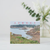 Carte postale Jersey Portelet Bay (Debout devant)