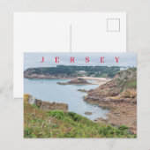 Carte postale Jersey Portelet Bay (Devant / Derrière)