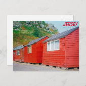 Carte Postale Jersey sheds (Devant / Derrière)