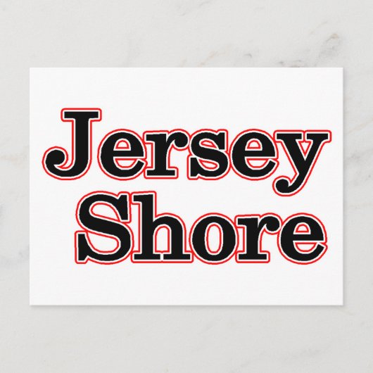 Carte Postale Jersey Shore (Devant)